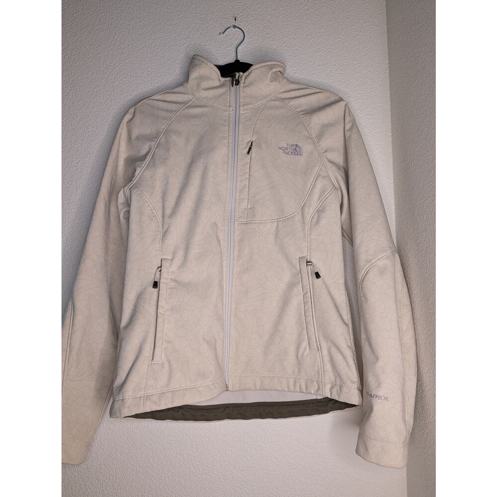 The North Face Women Apex Floral Soft Shell Zip Jacket M